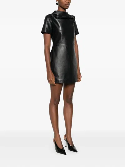 Giuseppe Di Morabito Drapiertes Minikleid In Black