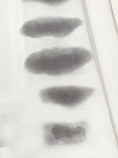 Avavav Off-white X-ray Printed Satin Button-up Shirt In Metallic