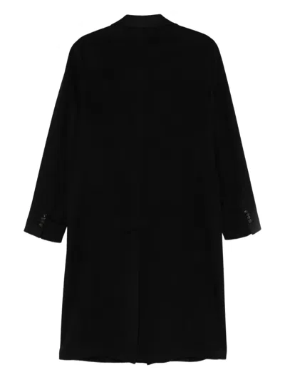 Gabriele Pasini Buttoned Coat In Black