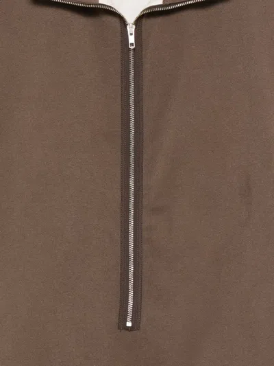 Camiel Fortgens Wool Drawstring Jacket In Brown