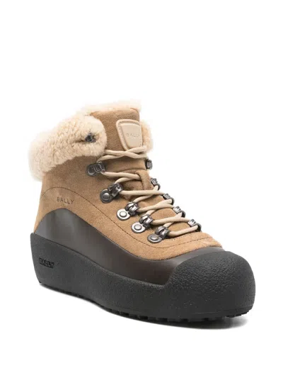 Bally Calys Boots In Brown