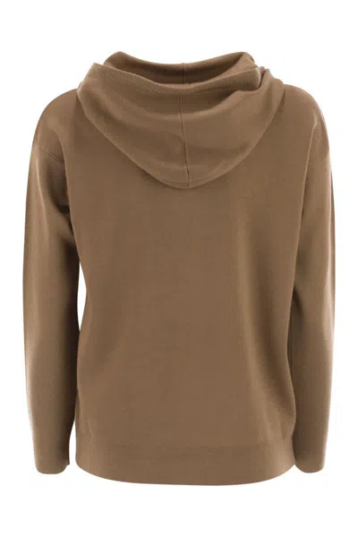 Max Mara Sweater In Brown