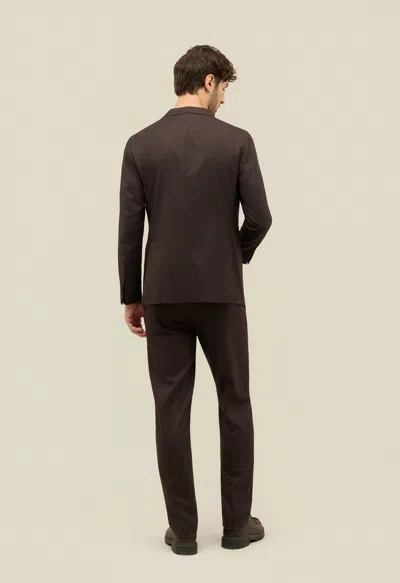 Boglioli Light Flannel K-suit In Black