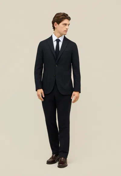 Boglioli Flannel K-suit In Black