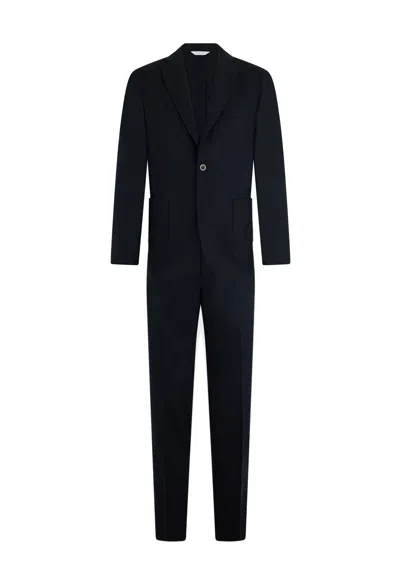 Boglioli Flannel K-suit In Black