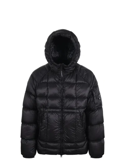 C.p. Company Medium Jacket In Dd-shell Clothing In Black