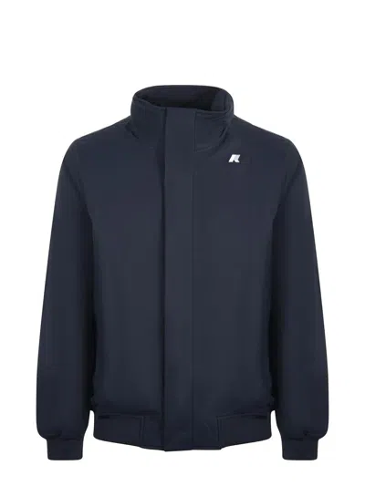 K-way Coats In Blue