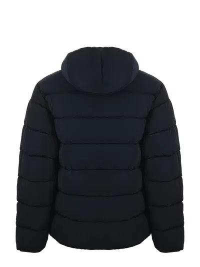 C.p. Company Men Chrome-r Hooded Down Jacket In Blue