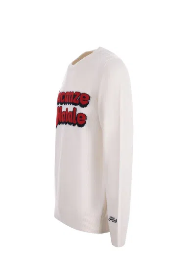 Mc2 Saint Barth Sweater In White