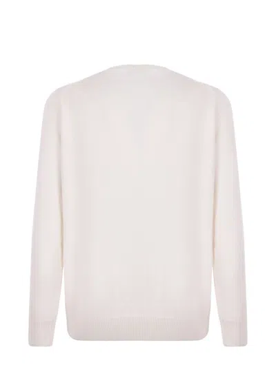Mc2 Saint Barth Sweater In White