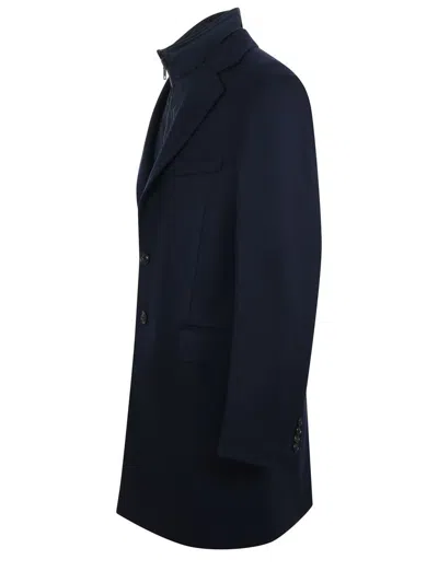 Fay Tom Ford Branded Leggings In Blue