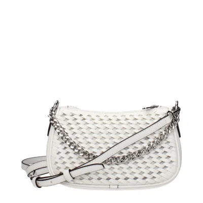 Michael Kors White Leather Handbags