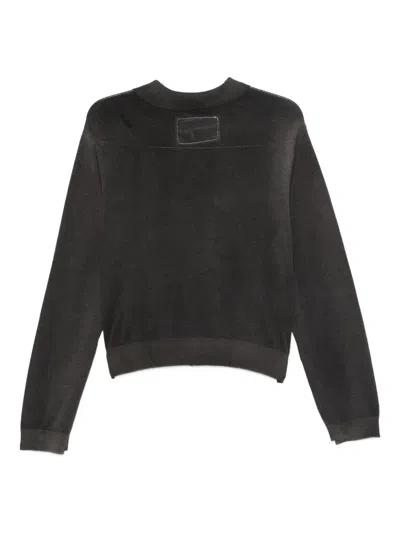 Camiel Fortgens Silk-blend Cardigan In Black