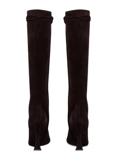 Paris Texas Nina 105 Lace-up Boot In Brown