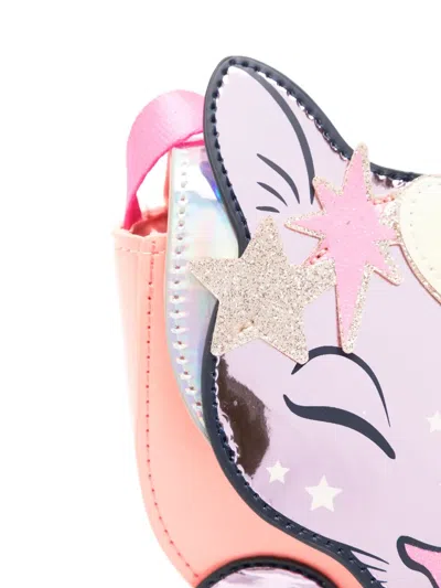 Billieblush Cat-appliqué Shoulder Bag In Animal Print