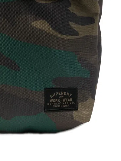 Superdry Camouflage-print Backpack In Multi
