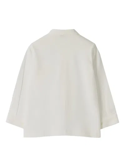 Il Gufo Long-sleeve Shirt In White