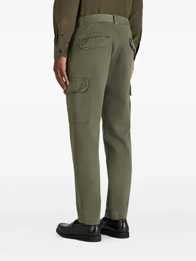 Incotex Cargo Trousers In Green