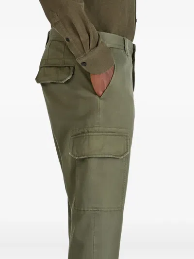 Incotex Cargo Trousers In Green