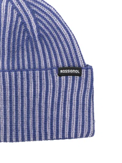 Rossignol Brigel Striped Beanie In Blue