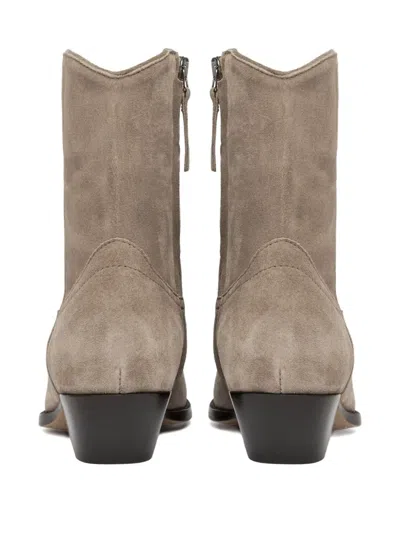 Buttero 40mm Suede Boots In Brown