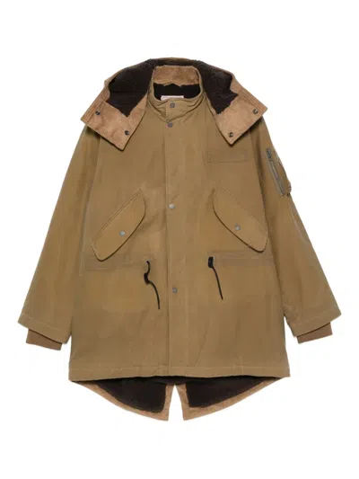 Baracuta Waxed Cotton Clothing In Brown