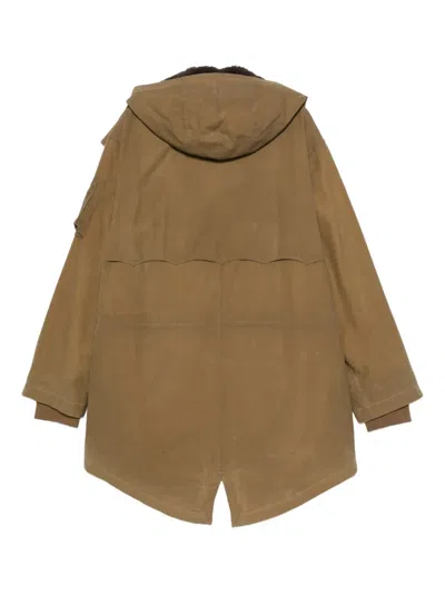 Baracuta Waxed Cotton Clothing In Brown