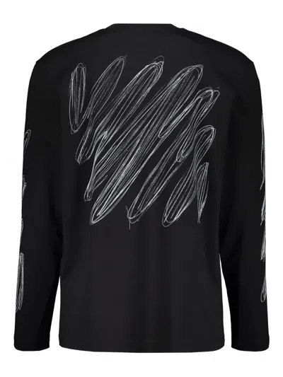 Off-white Sweater Men In Black