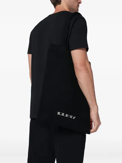 Rick Owens Drkshdw Shopper Logo Tote Bag In Black