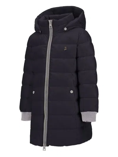 Herno Long Jacket In Black