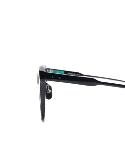 Thom Browne Geometric-frame Sunglasses In Black