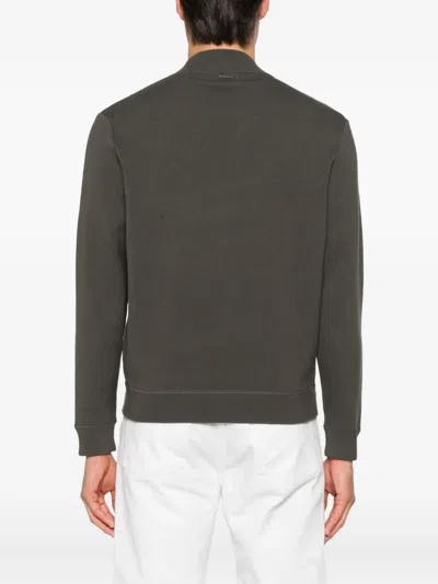 Antony Morato Zip-up Jacket In Green