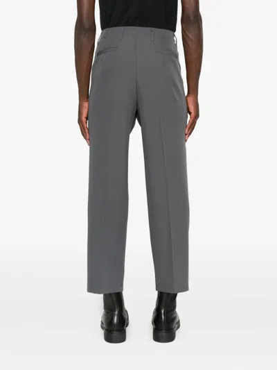 Imperial Pleated Trousers In Gray