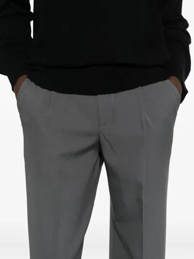 Imperial Pleated Trousers In Gray