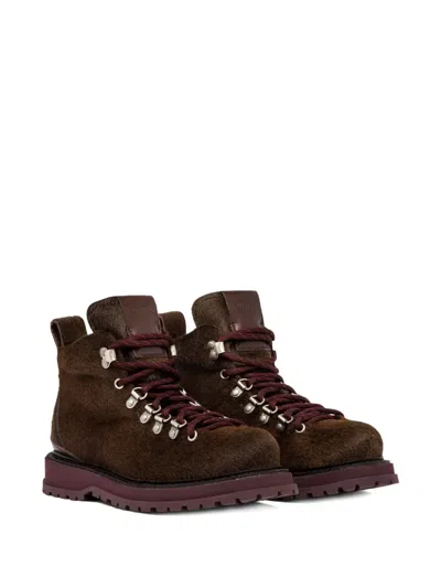 Buttero Lug-sole Boots In Brown