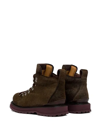 Buttero Lug-sole Boots In Brown