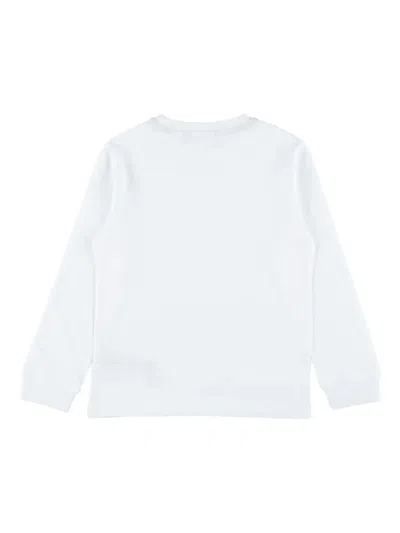 Lacoste Kids White Jersey T-shirt In White