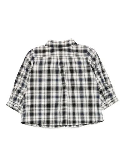Bonpoint Checkered Shirt In White