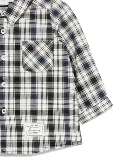 Bonpoint Checkered Shirt In White