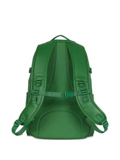 Supreme Leather Backpack In Green