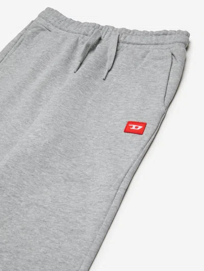 Diesel Kids Pxgin Logo Pants In Gray
