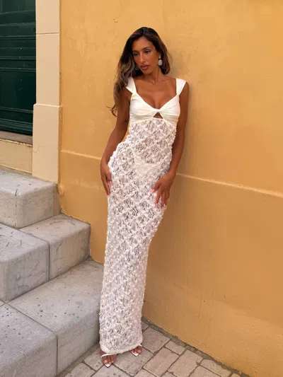 Outcast Bioa Maxi Dress Ivory