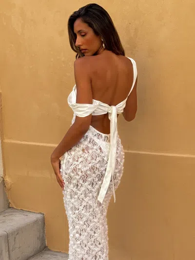 Outcast Bioa Maxi Dress Ivory