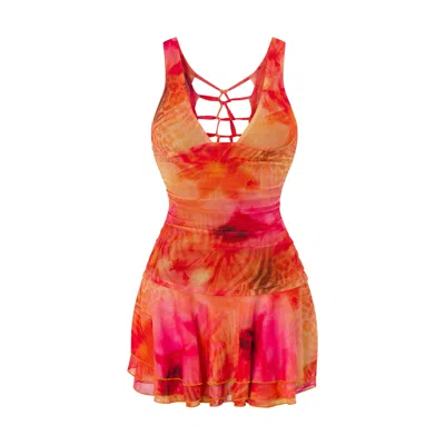Outcast Emilie Mini Dress Sofira Heat