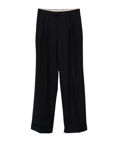 Berwich Simonadr High-waisted Pants In Blue