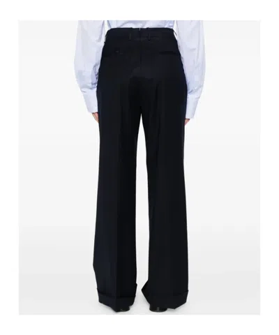 Berwich Simonadr High-waisted Pants In Blue