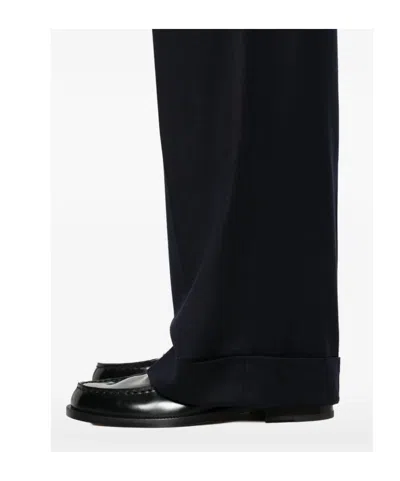 Berwich Simonadr High-waisted Pants In Blue