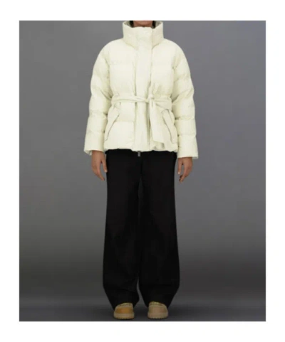 Herno Laminar Jacket In Ivory 2l Gore-tex Women In White