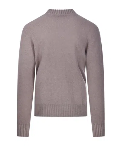 Altea Long-sleeved Crewneck Jumper In Gray