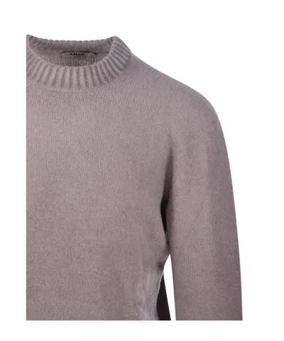 Altea Long-sleeved Crewneck Jumper In Gray